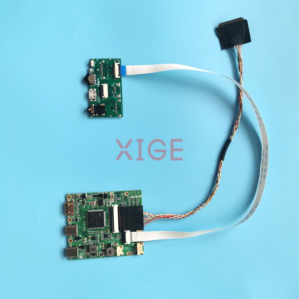 Microcontroller Kit - Compatible con LP140WH1(TL)-TLA1/TLC6/TLD6/TLE2 40 pines LVDS