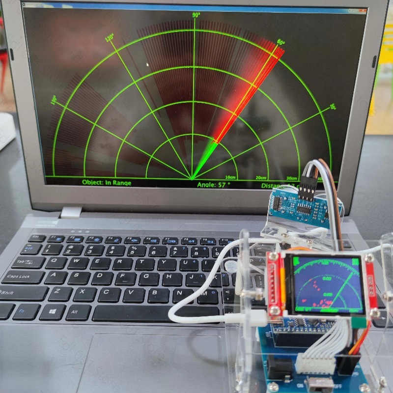 Sensor Kit Arduino - Kit de Escaneo por Radar Ultrasónico
