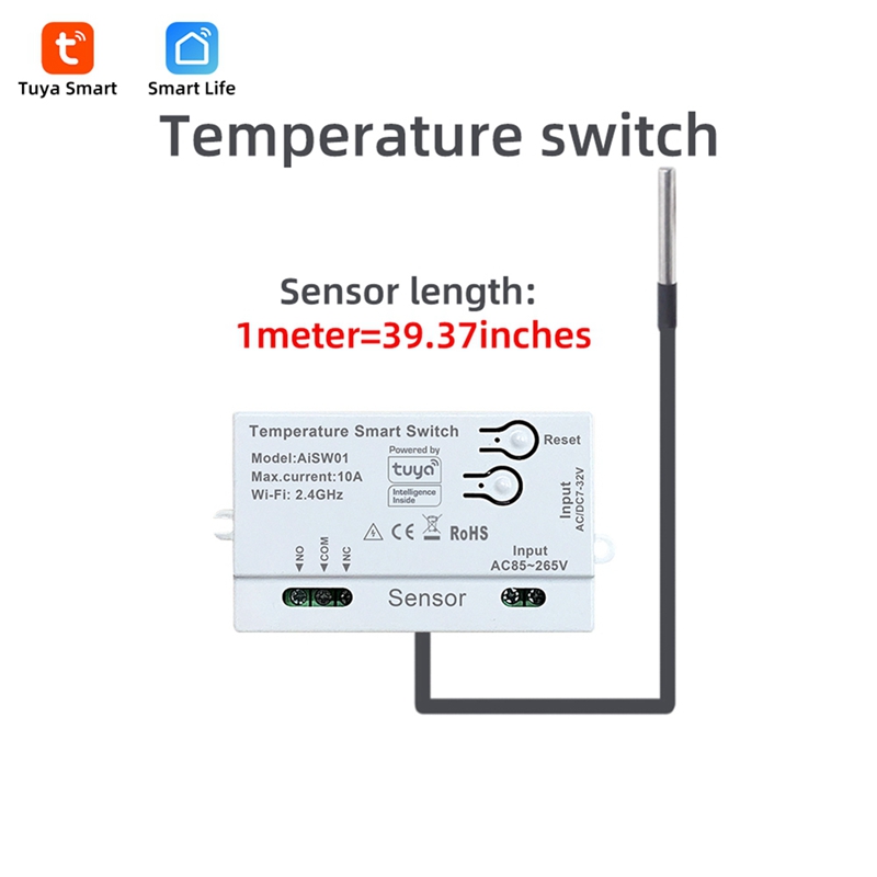 Sensor de Temperatura WiFi Tuy - Wifi Thermostat reseña y precio