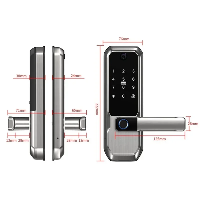 Cerradura Inteligente WiFi Tuy - Smart Door Lock Wifi reseña y precio