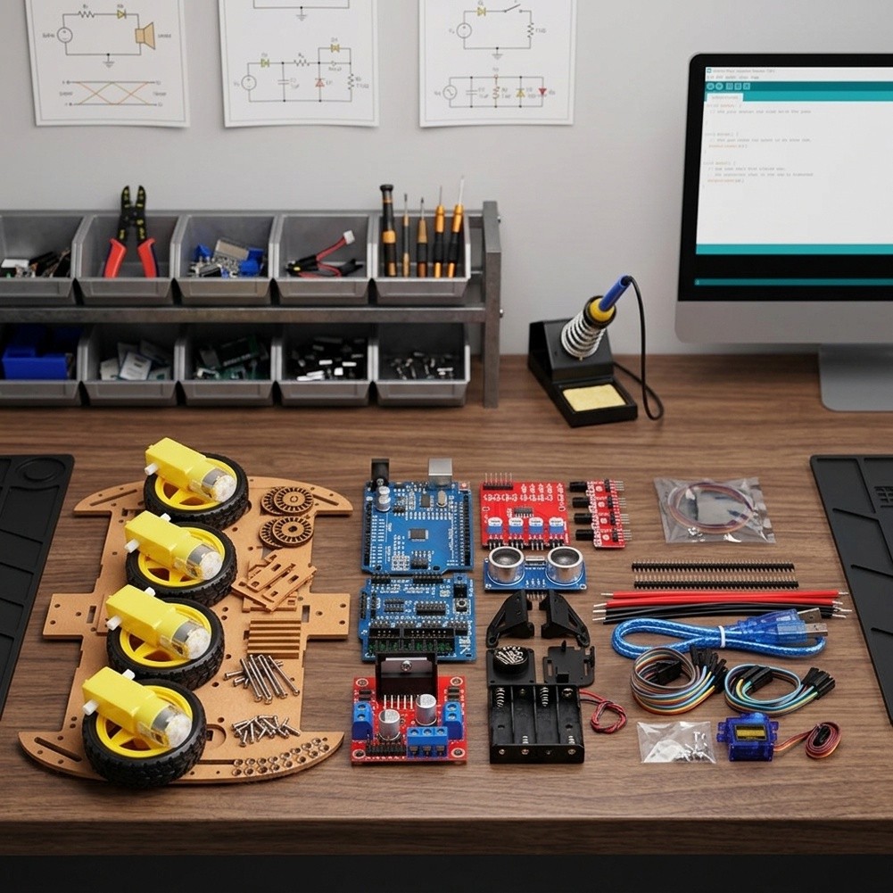 Kit de chasis para robot educa - Sensor Kit Arduino reseña y precio