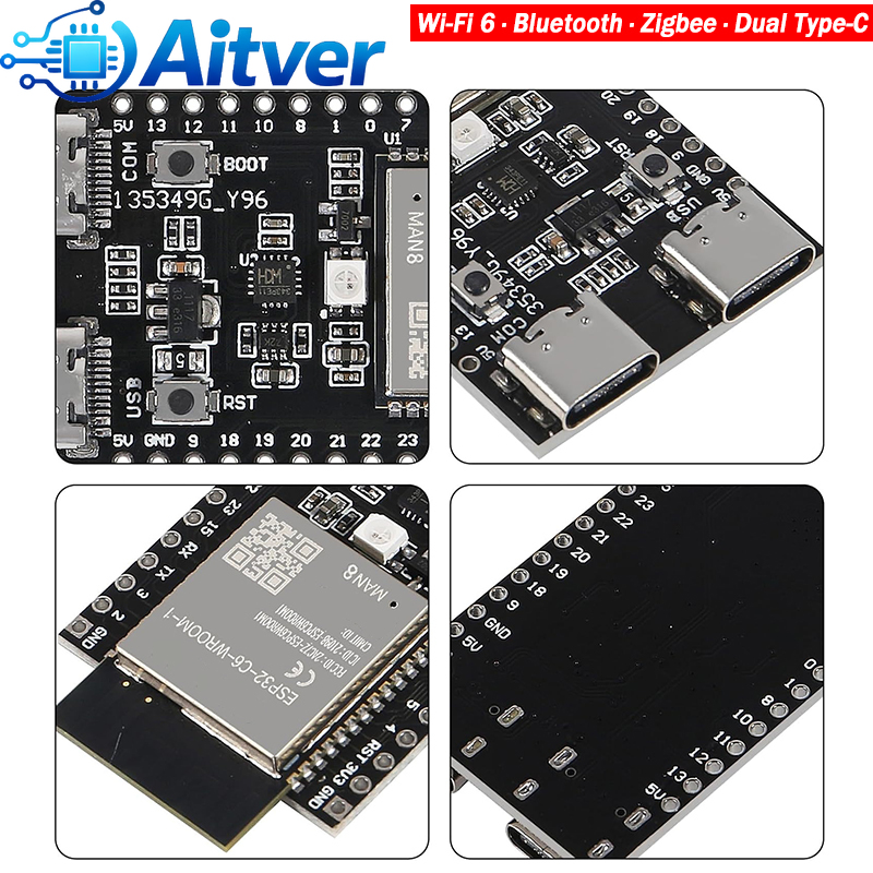 Placa de desarrollo ESP32 C6 W - Esp32 Smart Home Kit reseña y precio