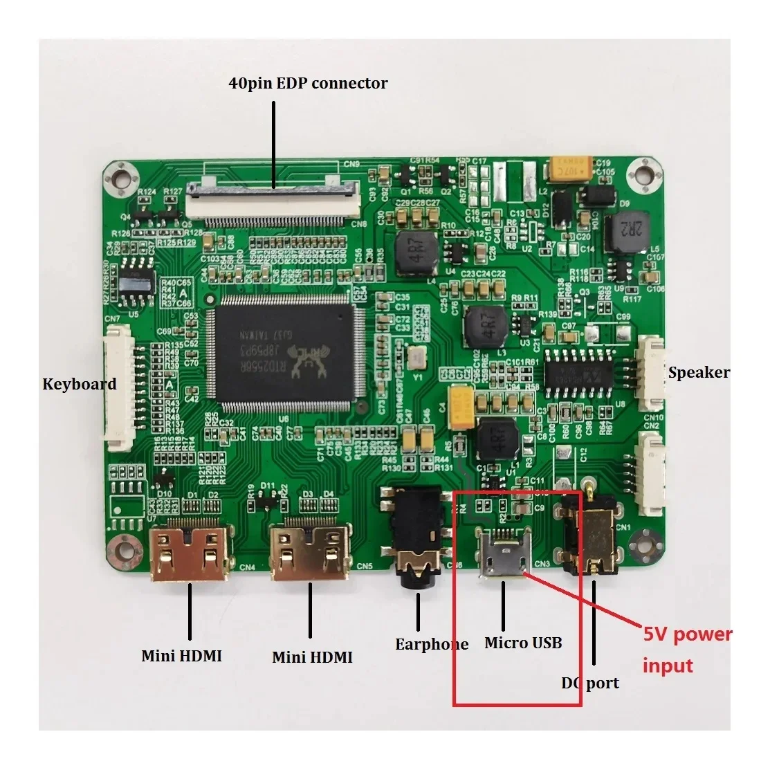 Kit de placa controladora EDP  - Microcontroller Kit reseña y precio