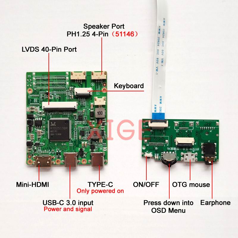 Compatible con LP140WH1(TL)-TL - Microcontroller Kit reseña y precio