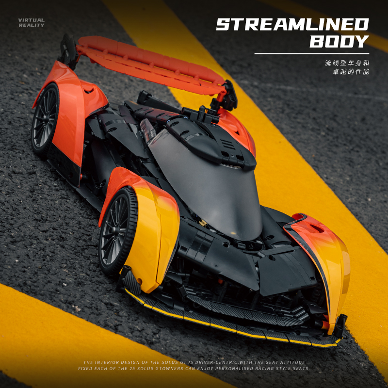 Technic 1:10 MOC McLaren SOLUS - Stem Robotics Kit reseña y precio