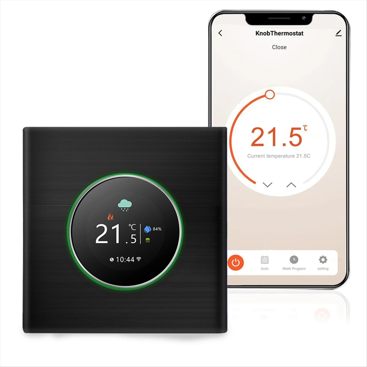 【DT56】Termostato WiFi con cont - Wifi Thermostat reseña y precio