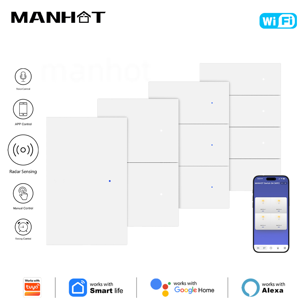 Interruptor de luz inteligente - Smart Light Switch Wifi reseña y precio