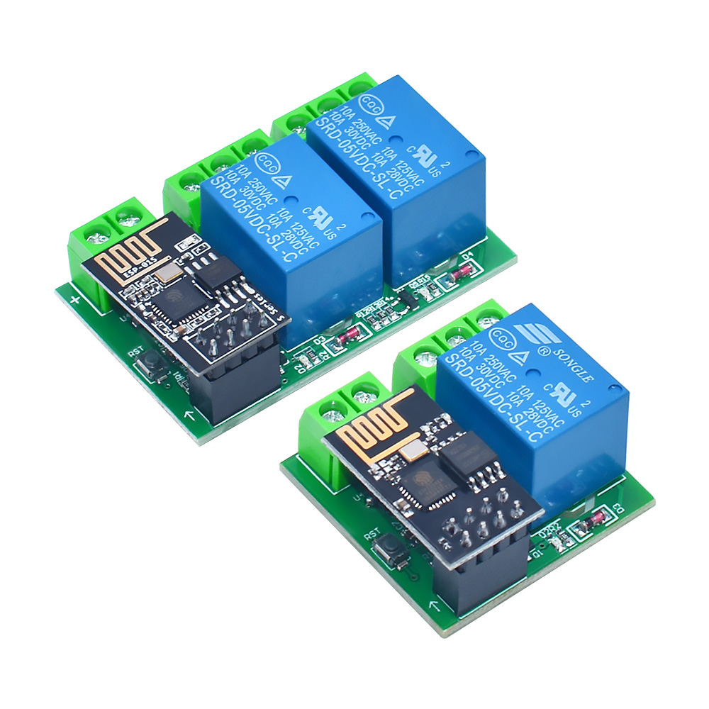 Módulo de relé WIFI de doble c - Esp8266 Relay Module reseña y precio