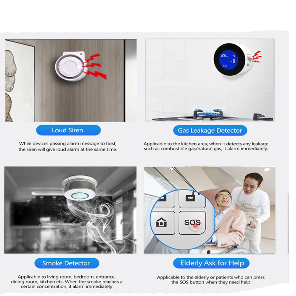 Sistema de alarma para el hoga - Smart Home Automation Kit reseña y precio